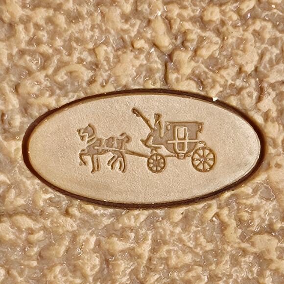 COACH NEW YORK WOMEN'S EILEEN THONG SANDALS BROWN/TAN/BLACK SIZE 5B - Picture 8 of 14